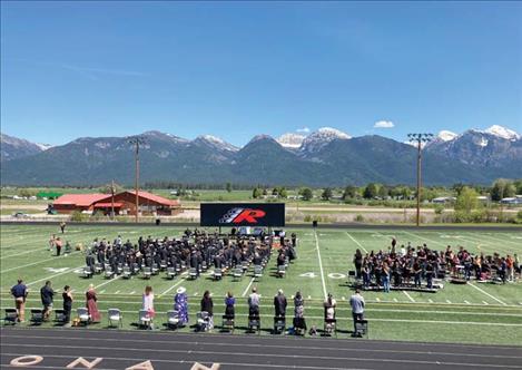  The Ronan High School Class of 2021.
