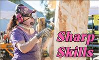 Chainsaw sculptors put skills to test at carving event