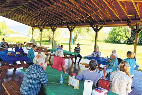 On June 13 locals came together at Ronan City Park to observe race unity.