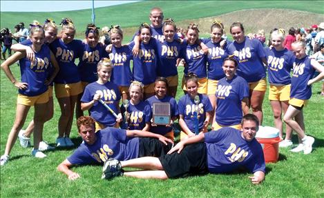 The Polson High School Cheer Squad, which includes 20 students and three coaches, earned several awards at the Universal Cheer Association in Cheney, Wash. July 15-18.