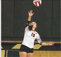 Ronan volleyball sweeps Mission in three sets