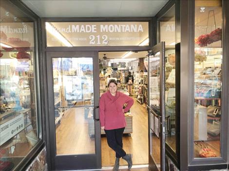 Carol Lynn Lapotka was named Retailer of the Year by the state Department of Commerce for her handMADE Montana store in downtown Polson. 
