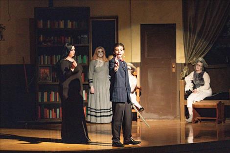 Polson High School Adams Family play