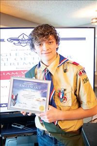 Troop 1947 celebrates new Eagle Scout