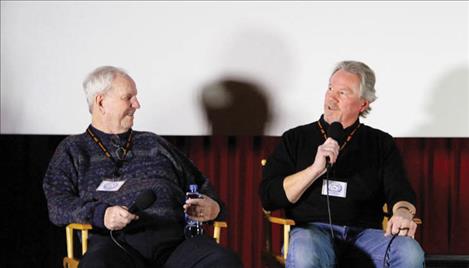 Gerald and Steven Molen shared stories of working with actors, including a story of finding Tom Hanks sitting cross legged, reading to a room full of toddlers when he was supposed to be on set.