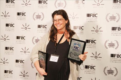 First-generation rancher Amy O’Hoyt received two awards for her film “Mission Mountain.”