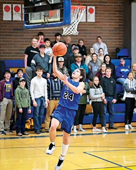 Mission Bulldog junior Zoran LaFrombois surpassed the 1,000 career-point mark on Tuesday, Feb. 1, by scoring a game high 22 points during a 56-39 road win over the Thompson Falls Blue Hawks. 