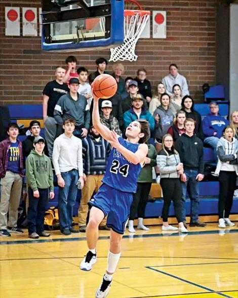 Mission Bulldog junior Zoran LaFrombois surpassed the 1,000 career-point mark on Tuesday, Feb. 1, by scoring a game high 22 points during a 56-39 road win over the Thompson Falls Blue Hawks. 