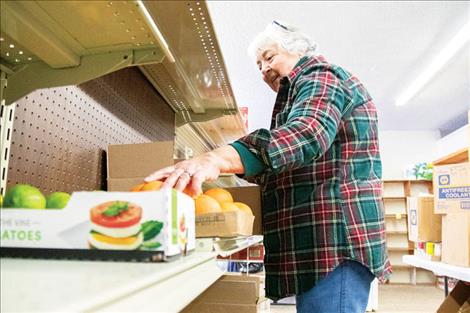 The Mission Valley Food Bank serves three towns, but has experienced a decline in volunteers.