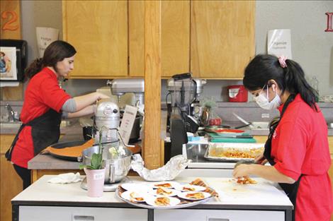 Only about half the students in the FCCLA club had learned to cook at home. The rest learned from culinary classes at school. Teaching students to cook tasty, simple meals in an economical way is the motivation behind this new food fair.