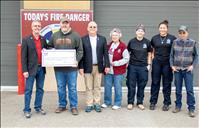 Arlee VFD receives  $1,400 donation