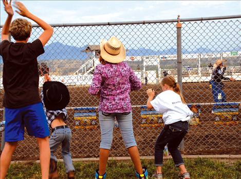 Children dance along with Danger Dave.