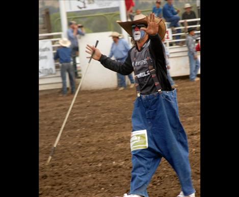 Dave Whitmoyer, known as "Danger Dave" entertained the crowd.