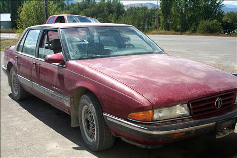 The Meals on Wheels car was damaged beyond repair after it was stolen two weeks ago.