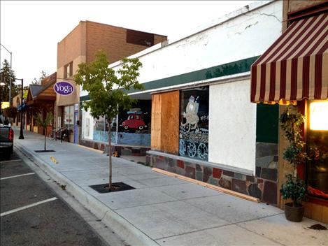 The old Gambels building on Main Street was an eyesore for many years.