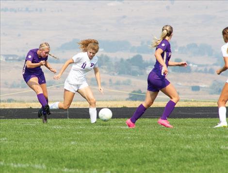 Polson girls soccer also lost their Sept. 3 game to Park High, 1-7.