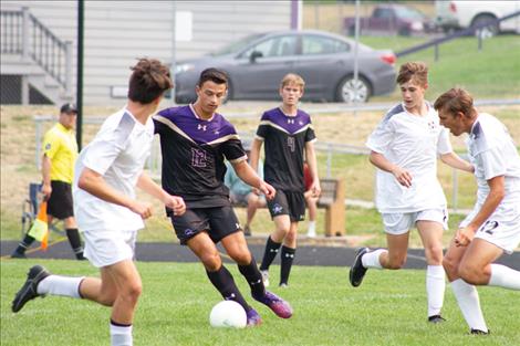 The Polson boys soccer team lost their Sept. 3 home game against Park High School, 1-9.