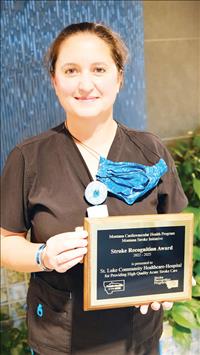 St. Luke receives award for work with acute stroke patients