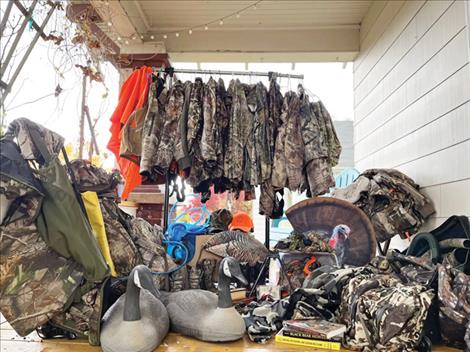 DEER Camp recently partnered with Hellgate Hunters & Anglers, which will soon provide storage space for the gear library that is currently housed at DeAnna Bublitz’s home. 