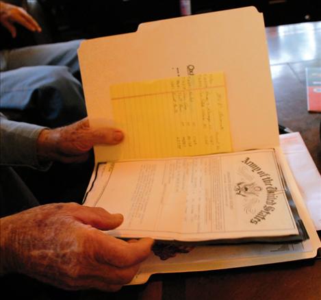 Military records from World War II send lifelong friends and fellow veterans down memory lane.
