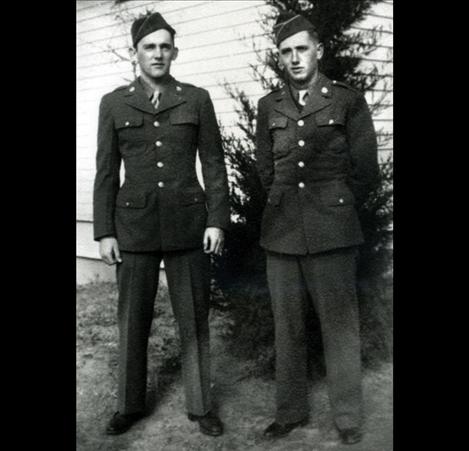 After graduating from Ronan High School in 1949, Phil Maxwell and Bill Hocker joined the U.S. Army and were sent to Europe.