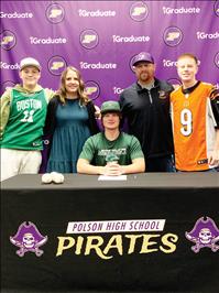 Polson baseball player announces college plans